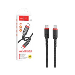 Hoco Cable X59 Victory Type-C to Type-C PD 60W 3.0A 2M Black